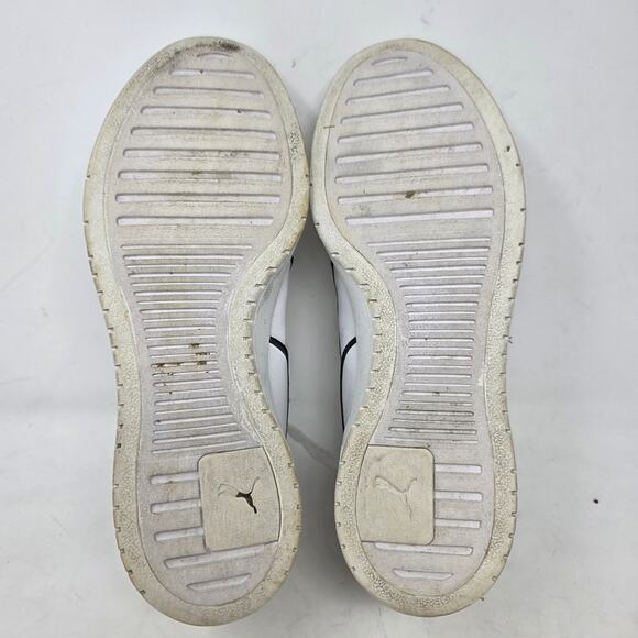 Puma CA Pro Classic White Burgundy Sneakers Mens Size 10 - Picture 7 of 8